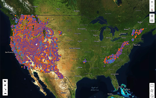 Pumped Storage Hydropower Interactive Map