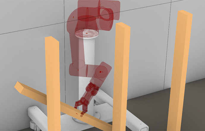 Illustration of a robotic arm.