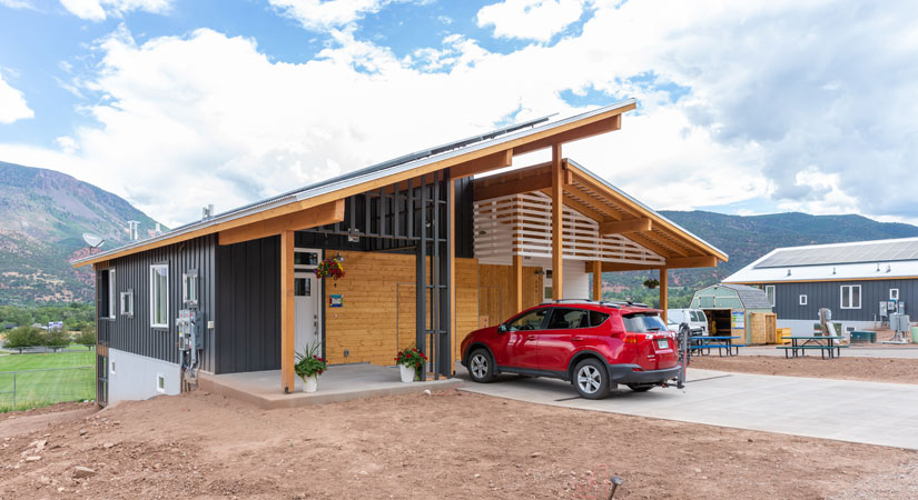 Net-zero house