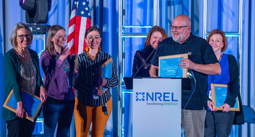 NREL team wins award.