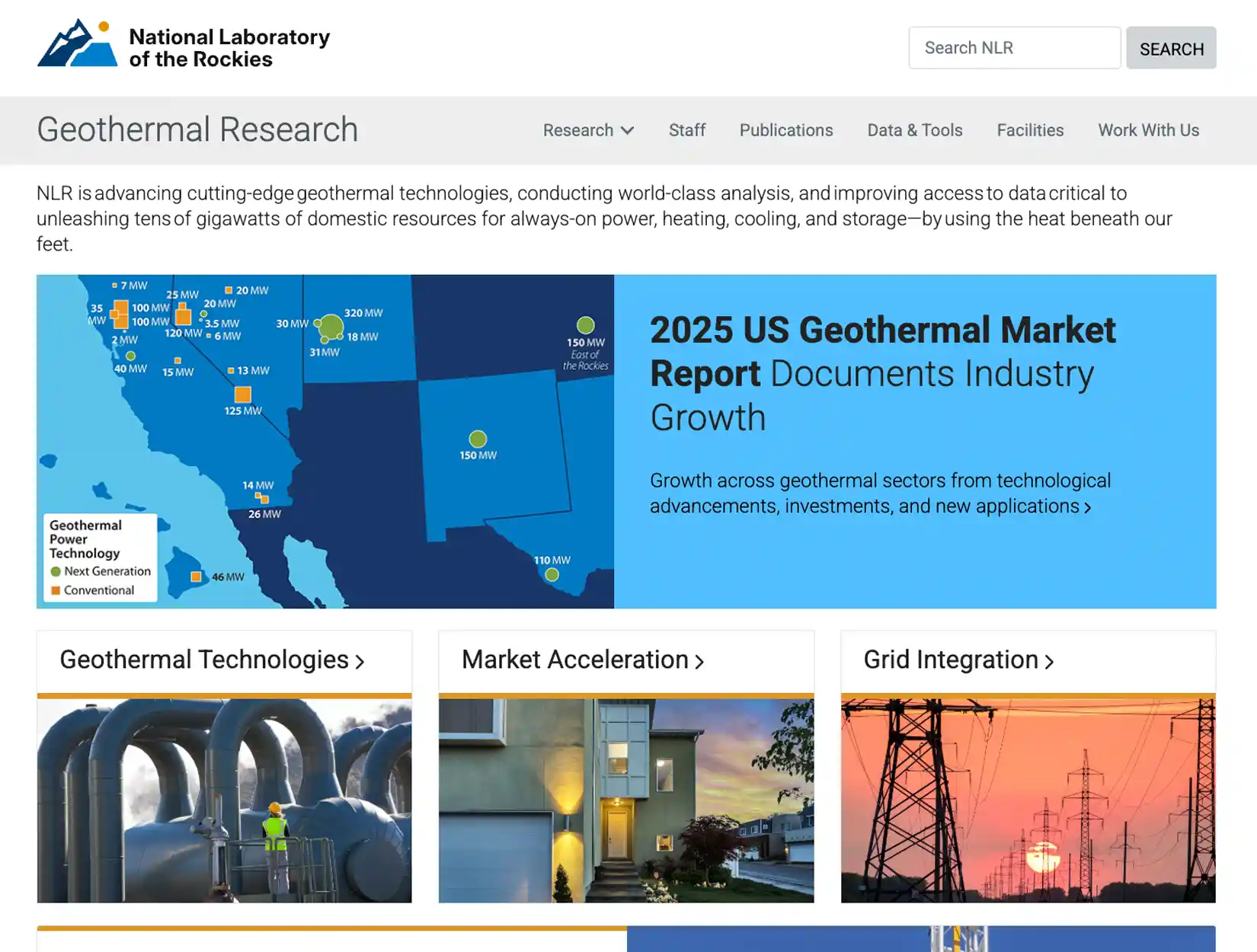 Science & Technology site template