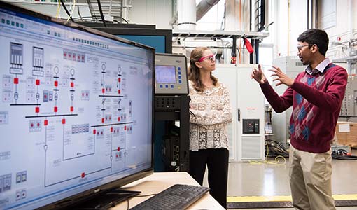 Photo of the Energy Systems Integration Facility control room.