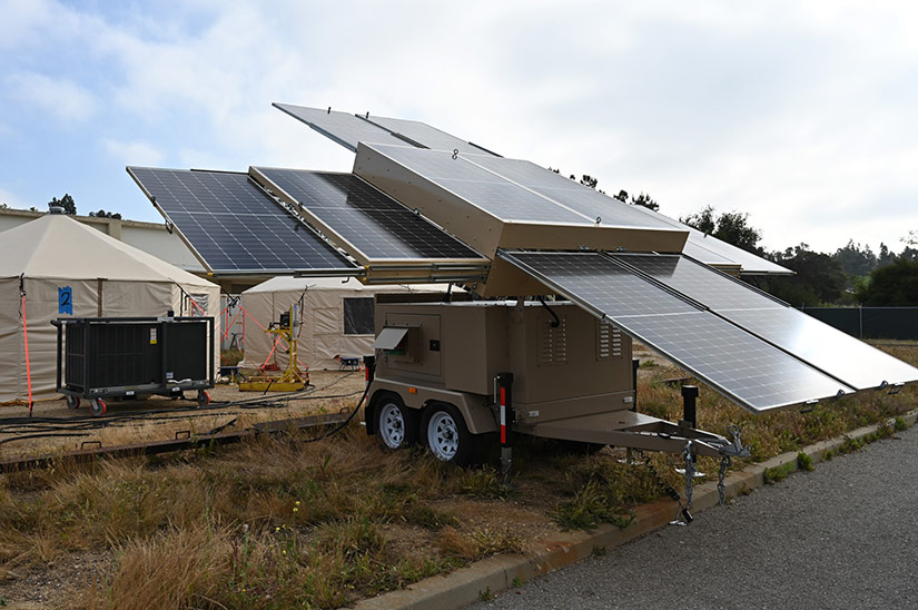 Solar trailer