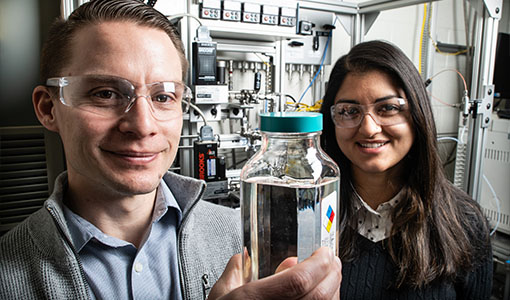 Continue reading about News Release: NREL, Co-Optima Research Yields Potential Bioblendstock for Diesel Fuel