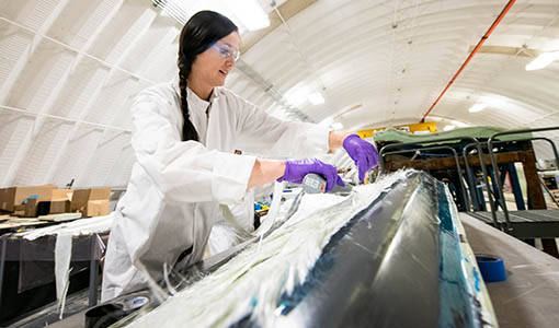 Continue reading about News Release: NREL Advanced Manufacturing Research Moves Wind Turbine Blades Toward Recyclability