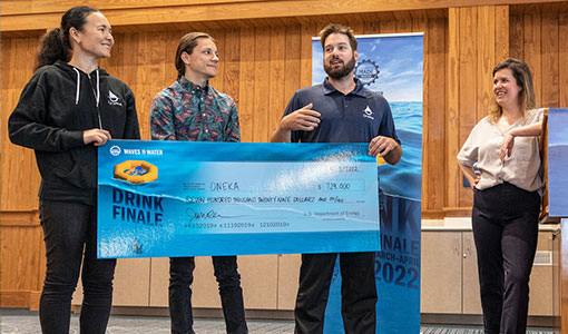 Continue reading about News Release: Waves to Water Prize Announces Grand Prize Winner and Celebrates the DRINK Finale