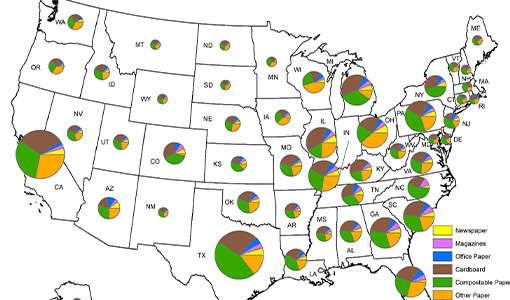 Continue reading about News Release: NREL Research Quantifies Losses from Cardboard, Paper Waste