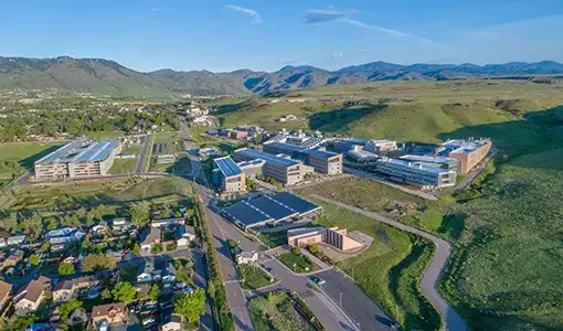 Continue reading about Aerial view of the National Laboratory of the Rockies.