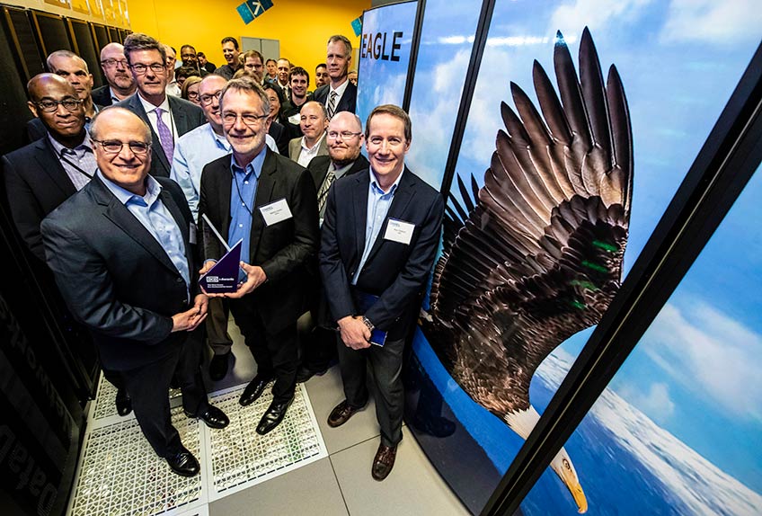 Continue reading about NREL's New Supercomputer, Eagle, Takes Flight