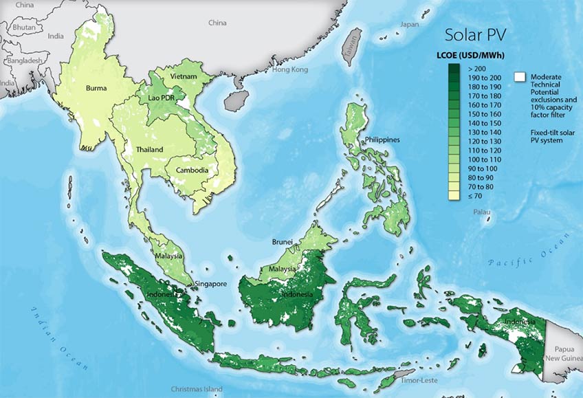 Continue reading about First-ever Spatial Estimate of Levelized Cost of Electricity (LCOE) Reveals Abundant, Cost-Competitive Potential for Wind and Solar PV Across Southeast Asia