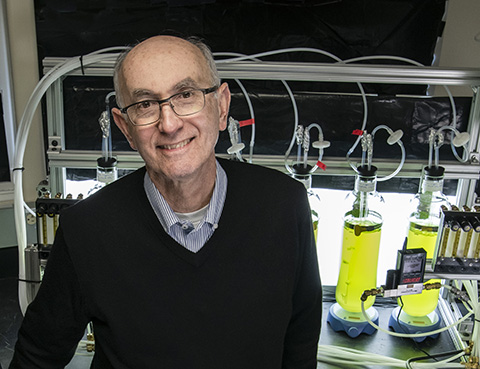 Photo of Philip Pienkos in a lab