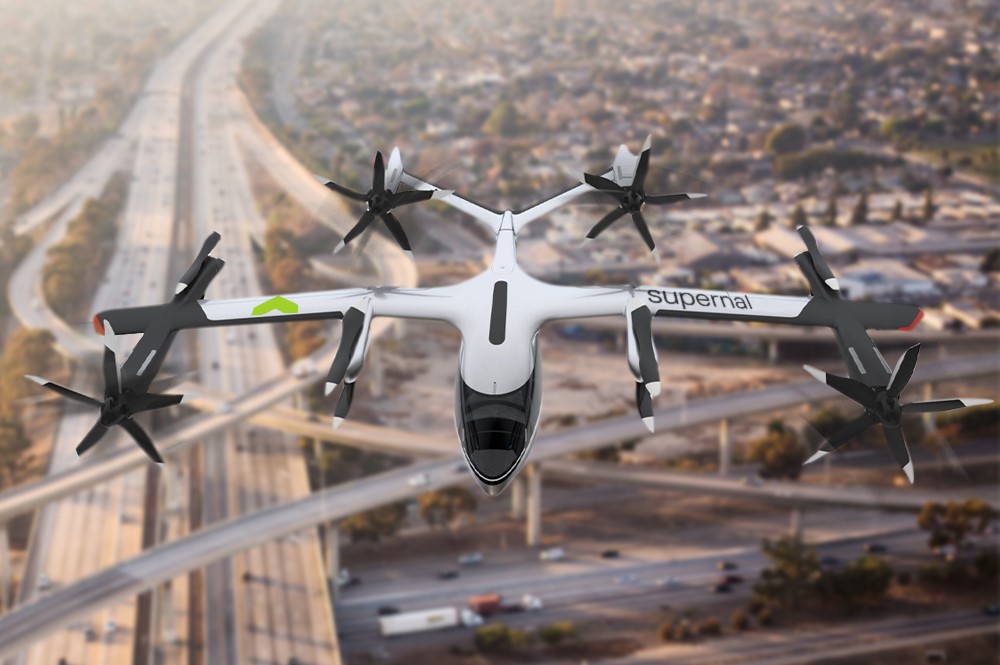 As image of a vertical takeoff and landing vehicle. 