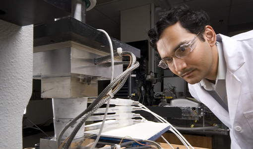 Continue reading about Sreekant Narumanchi Travels the Intersection of Heat Transfer, Power Electronics, and Electric Motors to Electrification of Vehicles