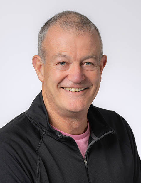 Person poses for portrait.