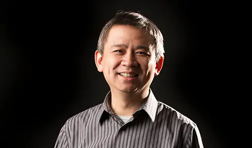 Portrait of Kai Zhu.