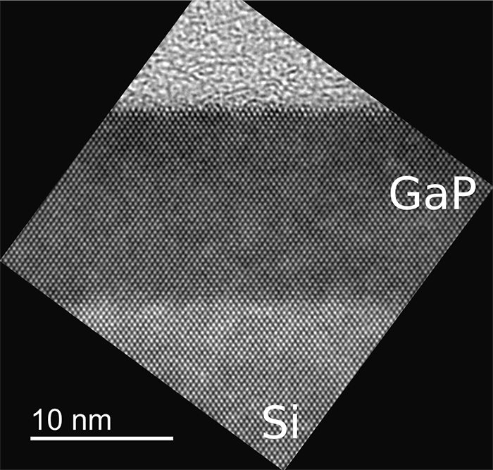 Transmission electron microscope image.