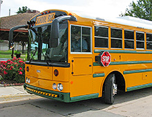 Photo of a school bus