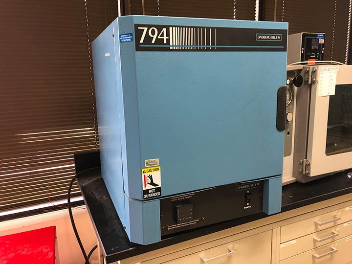 A photo of the High-Temperature Oven