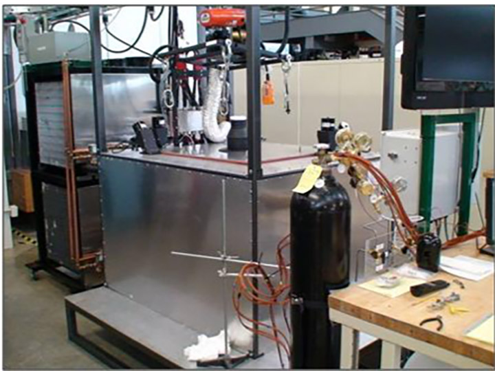 A photo of the Large Calorimeter