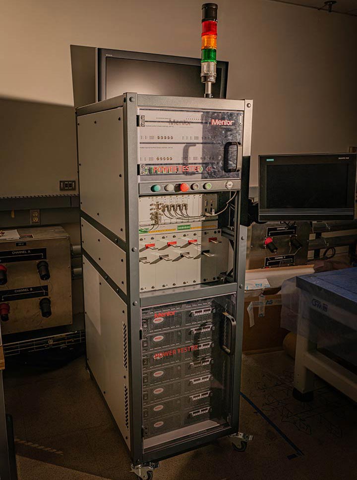 A photo of the Transient Thermal Tester